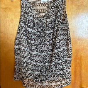 Liz Claiborne Black and White Women's Top